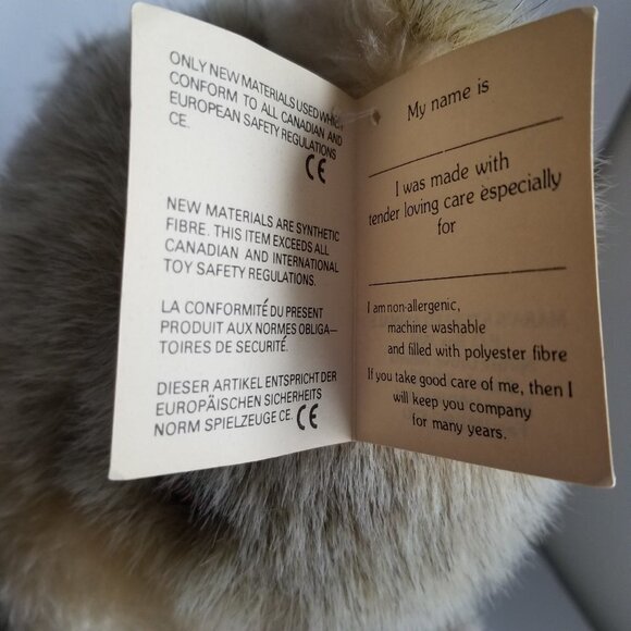 Teddy Bear Non Alergenic Mara's Stuffed Animals Moving Head, Arms and Legs - Picture 14 of 16